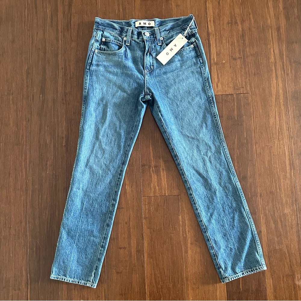 AMO Harriet Midrise Slim Jeans